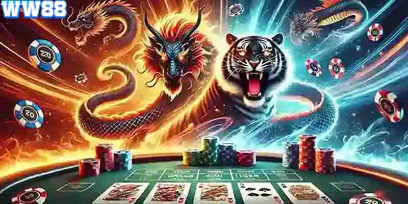 Rồng Hổ là game bài hấp dẫn, thu hút nhiều người tham gia tại WW88